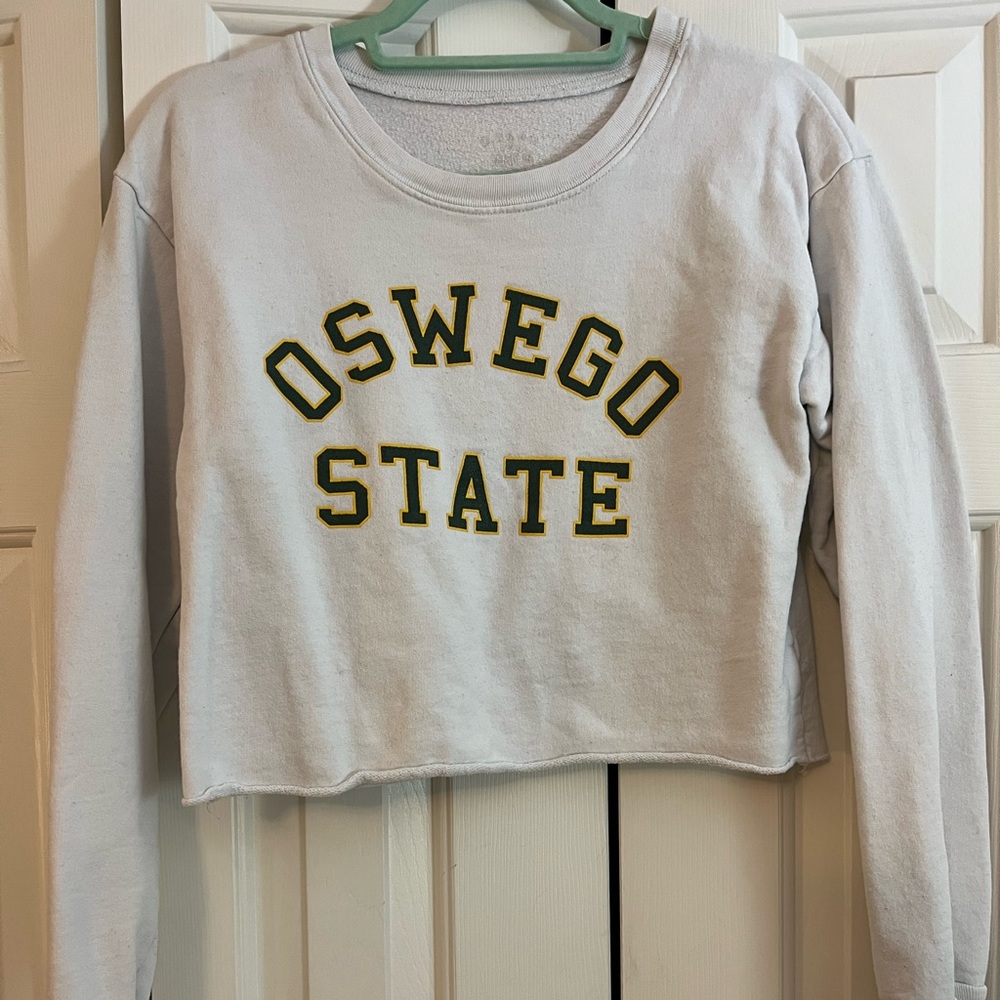 Oswego State Crop Crewneck
